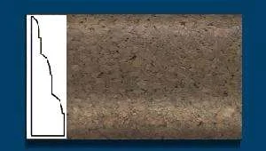 Плинтус пробковый ArtCorkDesing С 105 (Колер 7) 18x45x910 мм в Санкт-Петербурге