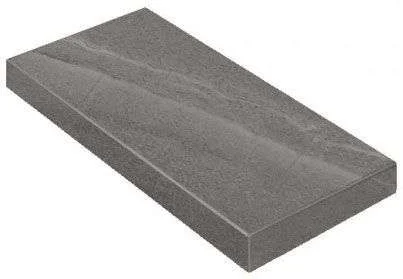 Керамогранит Italon Контемпора Карбон 33x120 ступень угловая правая в Санкт-Петербурге