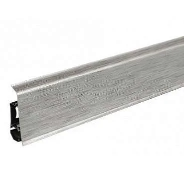 Плинтус пластиковый Arbiton INDO70 17 Алюминий 2,5 м в Санкт-Петербурге