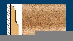 Плинтус пробковый ArtCorkDesing С 103 (Колер 8) 12х65х910 мм в Санкт-Петербурге