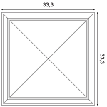 Декоративная панель Orac W123 (33.3x33.3x3.5 см) в Санкт-Петербурге