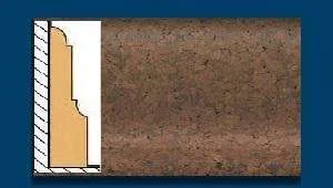 Плинтус пробковый ArtCorkDesing С 103 (Колер 11) 12х65х910 мм в Санкт-Петербурге