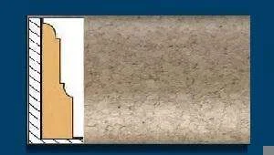 Плинтус пробковый ArtCorkDesing С 104 (Колер 6) 12x40x910 мм в Санкт-Петербурге