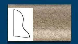 Плинтус пробковый ArtCorkDesing С 102 (Колер 6) 20x40x910 мм в Санкт-Петербурге