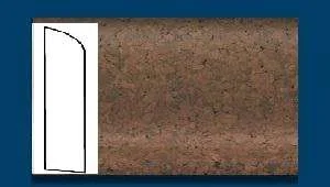 Плинтус пробковый ArtCorkDesing С 106 (Колер 11) 10х60х910 мм в Санкт-Петербурге