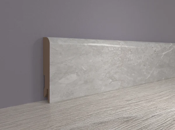 Плинтус MDF Bonkeel 24070 Торос Бьянко (80х16х2400 мм) в Санкт-Петербурге