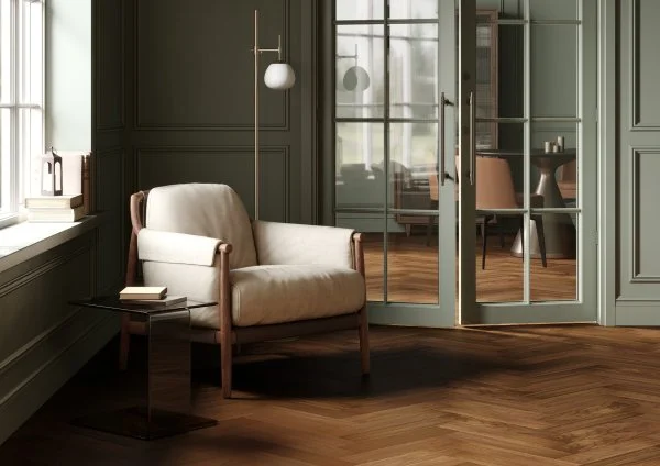 Паркетная доска Quartz Parquet Штучный паркет Орех Американский 44-400-29 в Санкт-Петербурге