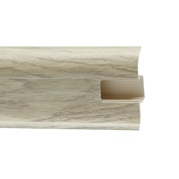 Пластиковый плинтус Royce №853 Дуб Супрема (58х22х2200мм) в Санкт-Петербурге