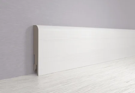 Плинтус MDF Bonkeel 24116 Белый (80х16х2400 мм) в Санкт-Петербурге