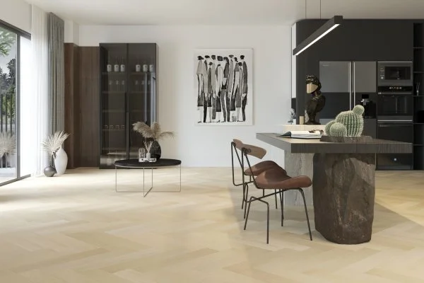 Паркетная доска Quartz Parquet Английская Ёлка Дуб Испанский 33-404 в Санкт-Петербурге