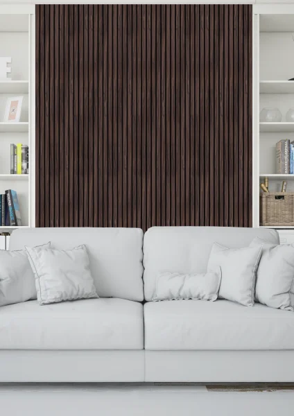 Декоративная панель для стен HiWood LV124 BR395K (120х12х2700мм) в Санкт-Петербурге