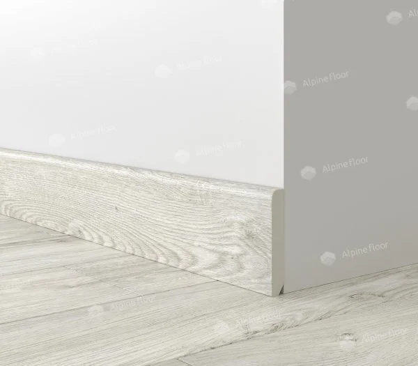 Кварцевый плинтус Alpine Floor Parquet Light 13-11 Снежный в Санкт-Петербурге