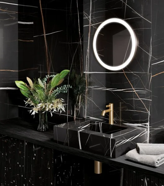 Керамогранит Italon Шарм Делюкс Сахара Нуар 80х160 (Люкс и реттифицированная) в Санкт-Петербурге