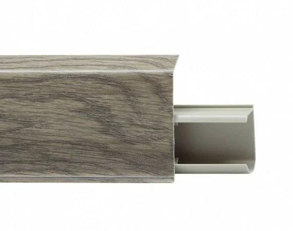 Пластиковый плинтус Royce №532 Дуб Рустикальный (55х23х2200мм) в Санкт-Петербурге