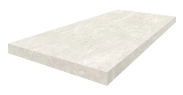 Керамогранит Coliseum Да Винчи Уайт Ступень угловая левая (Натуральный, 33х60) в Санкт-Петербурге