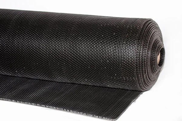 Грязезащитное рулонное покрытие ЗигЗаг Черный 5 мм (0,9 м) Китай в Санкт-Петербурге