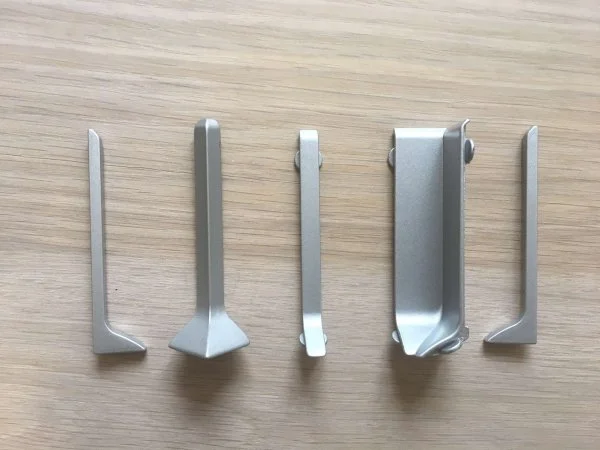 Соединитель для плинтуса ЭлитПроф Плоский 100 (Алюм) в Санкт-Петербурге