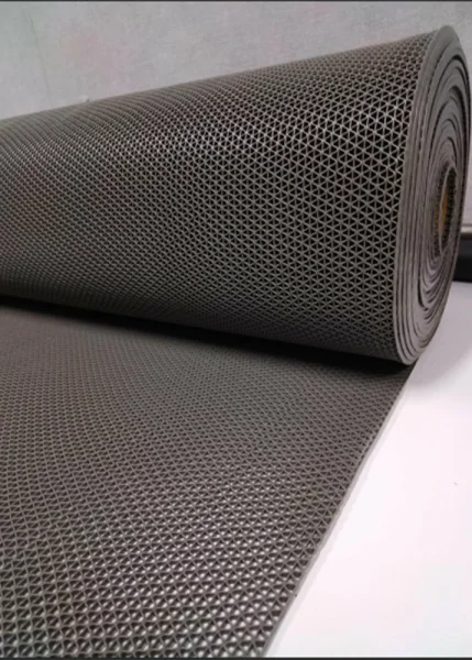 Грязезащитное рулонное покрытие ЗигЗаг Серый 5 мм (1,2 м) Китай в Санкт-Петербурге