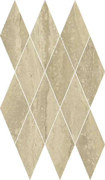 Керамогранит Italon Шарм Эдванс Травертино 28х48 мозаика Даймонд (Люкс) в Санкт-Петербурге