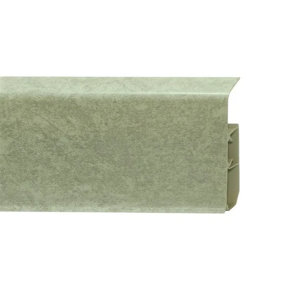 Пластиковый плинтус Royce №339 Мрамор Светлый (80х24х2200мм) в Санкт-Петербурге