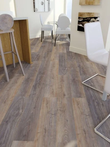 Кварц-виниловая плитка FineFloor Light Дуб Борда FF-1333 в Санкт-Петербурге