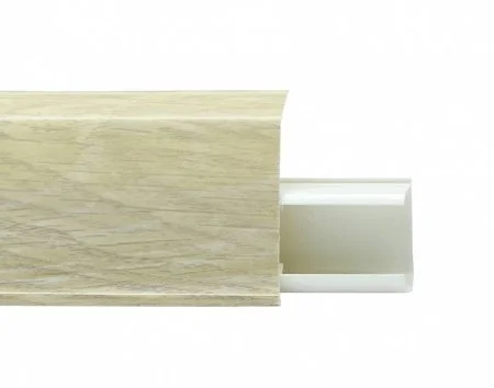 Пластиковый плинтус Royce №508 Серый Опем (55х23х2200мм) в Санкт-Петербурге