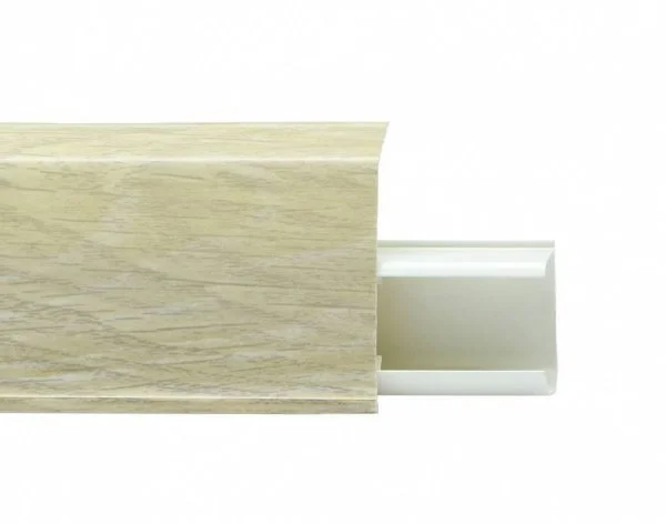 Пластиковый плинтус Royce №508 Серый Опем (55х23х2200мм) в Санкт-Петербурге