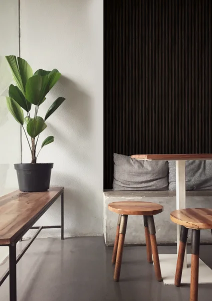 Декоративная панель для стен HiWood LV129 BR395NK (120х12х2700мм) в Санкт-Петербурге