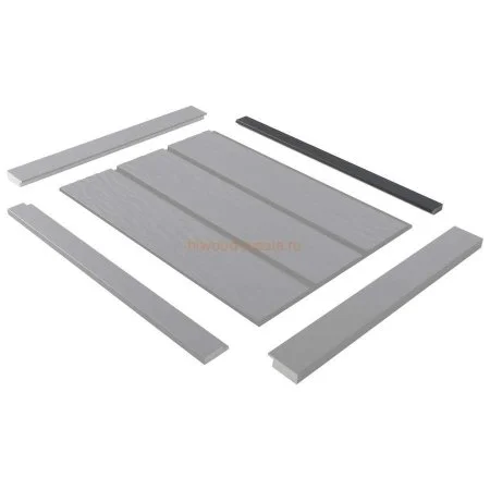 Финишный молдинг LF124B GR15K левый декорированный (31х12х2700мм) в Санкт-Петербурге