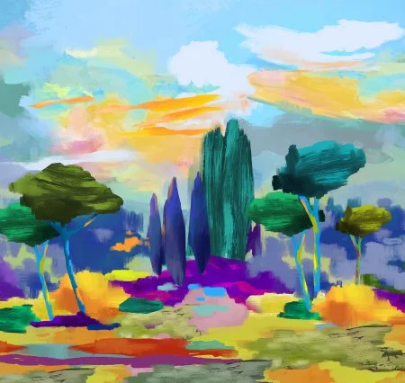 Обои Loymina Пейзаж vol. 2 ART15 007 в Санкт-Петербурге