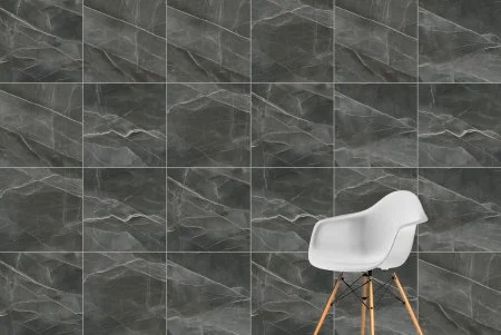 Керамогранит Vitra SityMarble Калакатта Блэк 60х60 (Лаппатированная и Реттифицированная) в Санкт-Петербурге