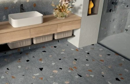 Керамогранит Coliseum Палладио Блэк 60х120 (Натуральный и Реттифицированный) в Санкт-Петербурге