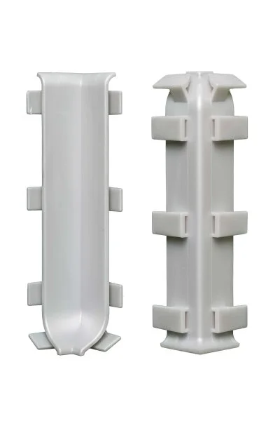 Внутренний угол Bonkeel ПЛ80 серый (ПВХ) в Санкт-Петербурге