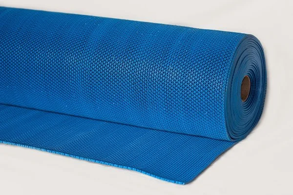 Грязезащитное рулонное покрытие ЗигЗаг Синий 4,5 мм (1,2 м) Китай в Санкт-Петербурге