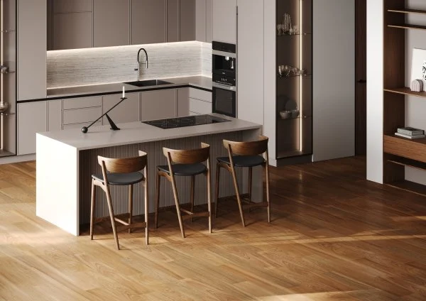 Паркетная доска Quartz Parquet Классик 7 мм Дуссия Африканская 550-63 в Санкт-Петербурге