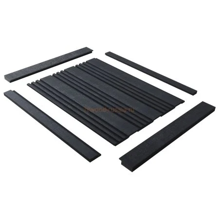 Финишный молдинг LF124B BK114K левый декорированный (31х12х2700мм) в Санкт-Петербурге