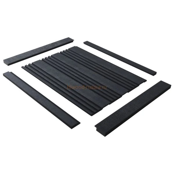 Финишный молдинг LF124B BK114K левый декорированный (31х12х2700мм) в Санкт-Петербурге