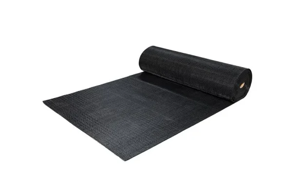 Грязезащитное рулонное покрытие ЗигЗаг Черный 5 мм (0,9 м) Китай в Санкт-Петербурге