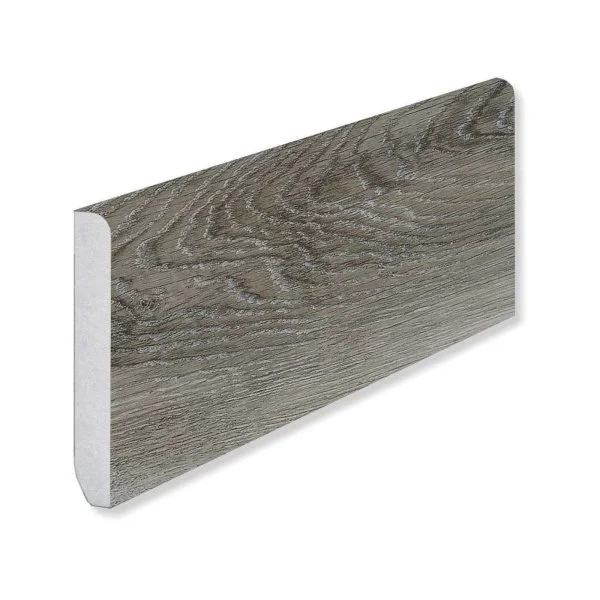 Кварцевый плинтус Fargo 366-1B Дуб Рустик Серый градиент 80х11х2200 мм в Санкт-Петербурге