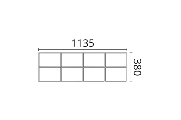 Декоративная панель NMC Arstyl Bump (113.5x38x4.3 см) в Санкт-Петербурге