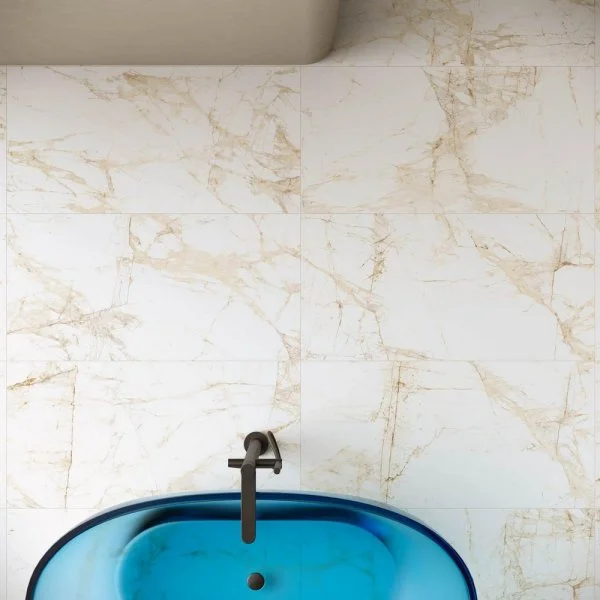 Керамогранит Coliseum Канова Уайт 60х120 (Натуральный и Реттифицированный) в Санкт-Петербурге