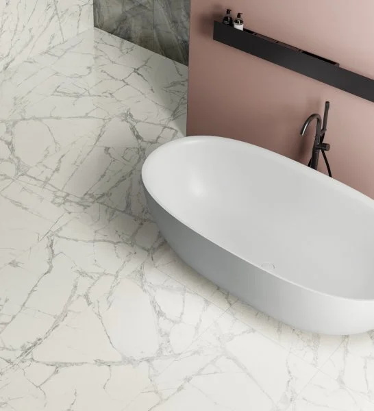 Керамогранит Italon Шарм Делюкс Инвизибл Уайт 60х120 (Паттинированная и реттифицированная) в Санкт-Петербурге