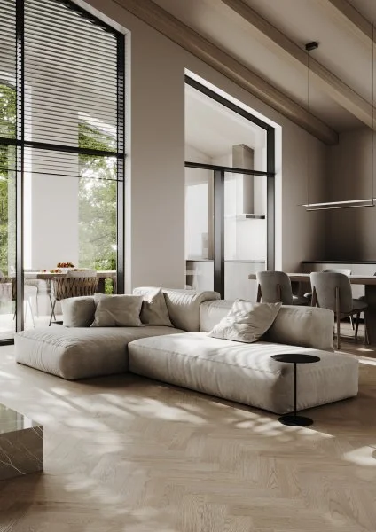 Паркетная доска Quartz Parquet Штучный паркет Дуб Пряная Ваниль 44-1258-05 в Санкт-Петербурге