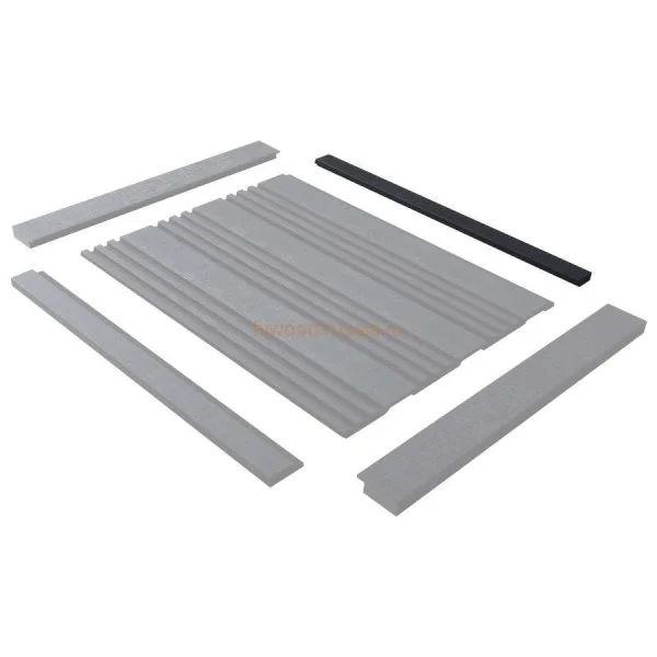 Финишный молдинг LF124B BK114K левый декорированный (31х12х2700мм) в Санкт-Петербурге