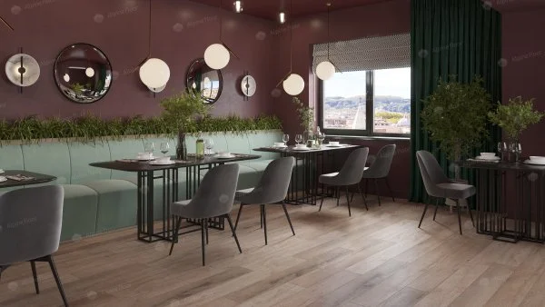 Кварц-виниловая плитка Alpine Floor Premium XL Дуб Персиковый ЕСО 7-20, 8 мм. 43 класс в Санкт-Петербурге