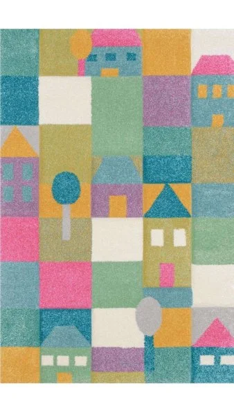 Ковер Синтелон Pastel Kids 1,60x2,30 S6ZRS Прямоугольник в Санкт-Петербурге