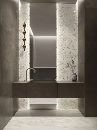 Керамогранит Italon Этернум Кофи 60х120 (Натуральная и Реттифицированная) в Санкт-Петербурге