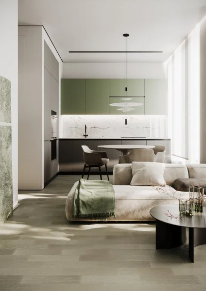 Паркетная доска Quartz Parquet Штучный паркет Дуб Лунный 44-1258-08 в Санкт-Петербурге