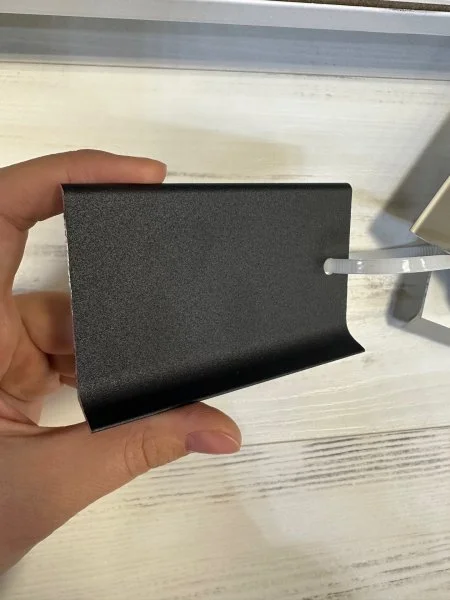 Алюминиевый плинтус Bonkeel ПЛ80 515л Черный (78,5х11,2х2500мм) в Санкт-Петербурге