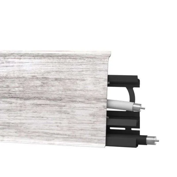 Плинтус пластиковый Arbiton INDO70 131 Дуб Филадельфия 2,5 м в Санкт-Петербурге